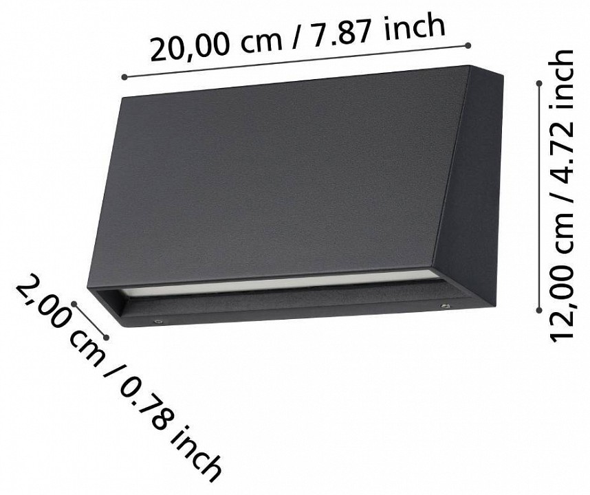 Накладной светильник eglo spongano 900887