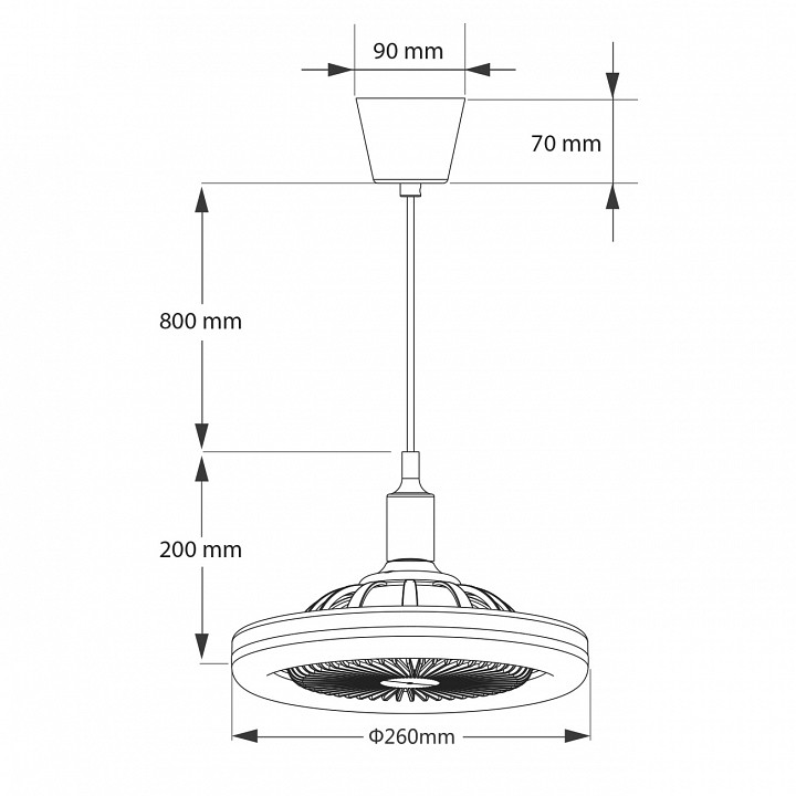 Подвесной светильник escada  10210/s led