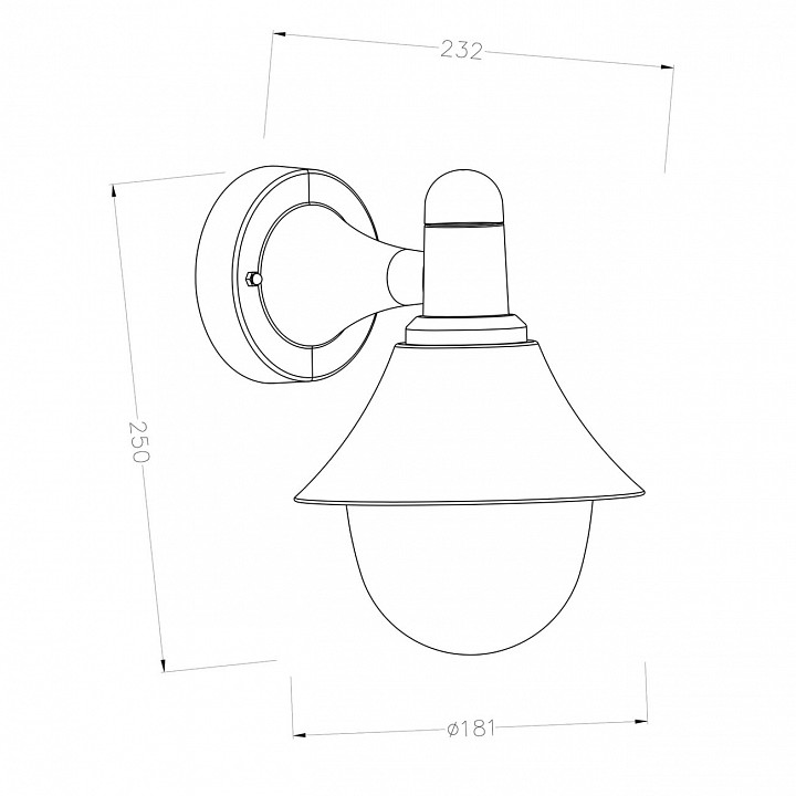 Светильник на штанге escada 30009 30009w/01