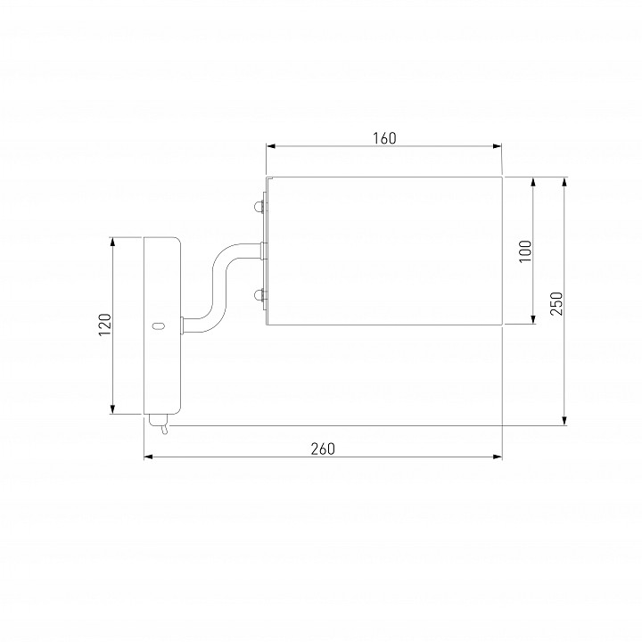 Бра eurosvet pallada 293/1