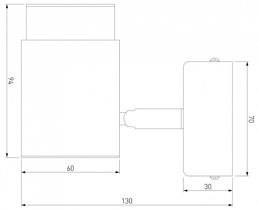 Бра eurosvet morgan 20124/1 белый
