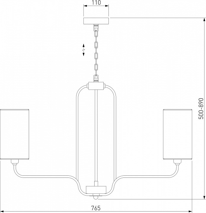 Подвесная люстра eurosvet purezza 60128/6 золото