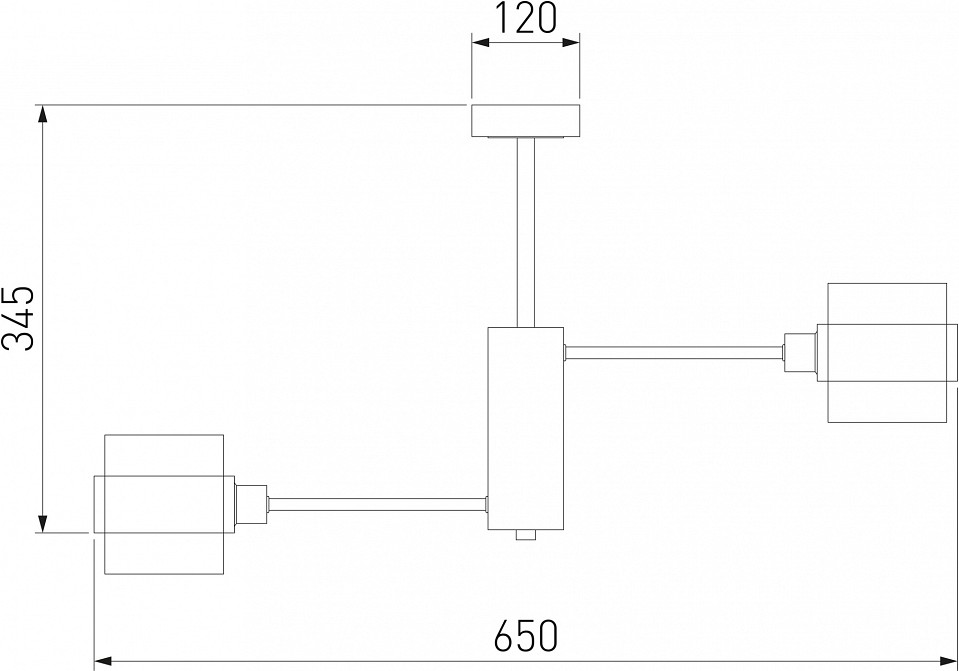Люстра на штанге eurosvet arcada 70127/6 хром