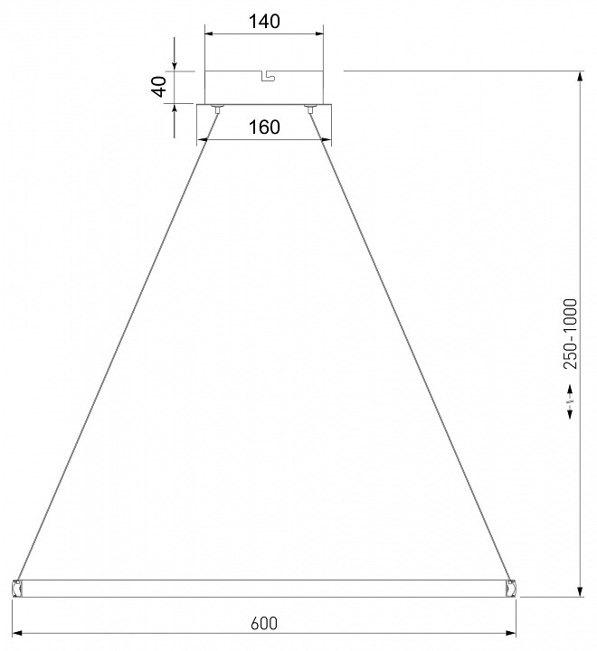 Подвесной светильник eurosvet collars 90264/1 черный