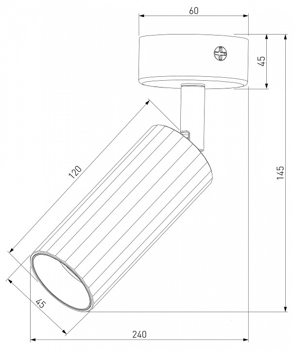 Бра eurosvet arris 20098/1 led белый
