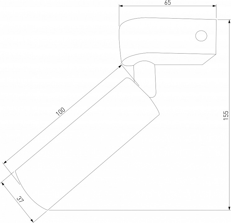 Бра eurosvet pitch 20143/1 led белый
