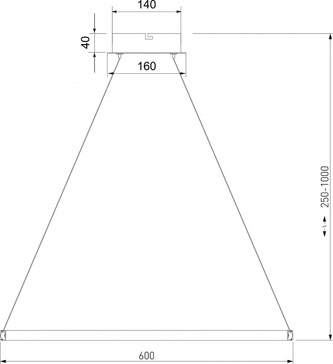 Подвесной светильник eurosvet collars 90264/1 латунь