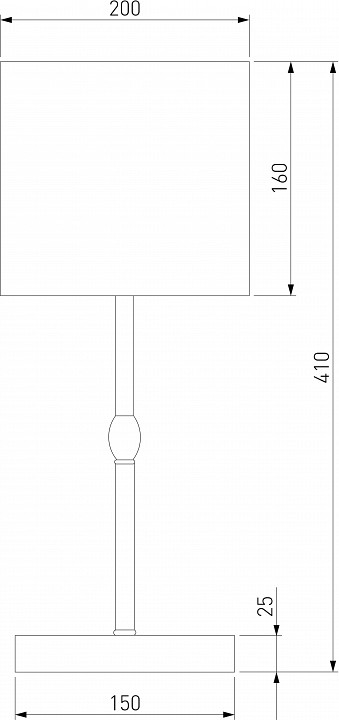 Настольная лампа декоративная eurosvet notturno 01162/1 латунь
