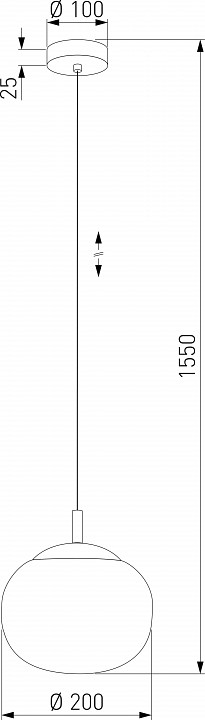 Подвесной светильник eurosvet vibe 5824 vibe
