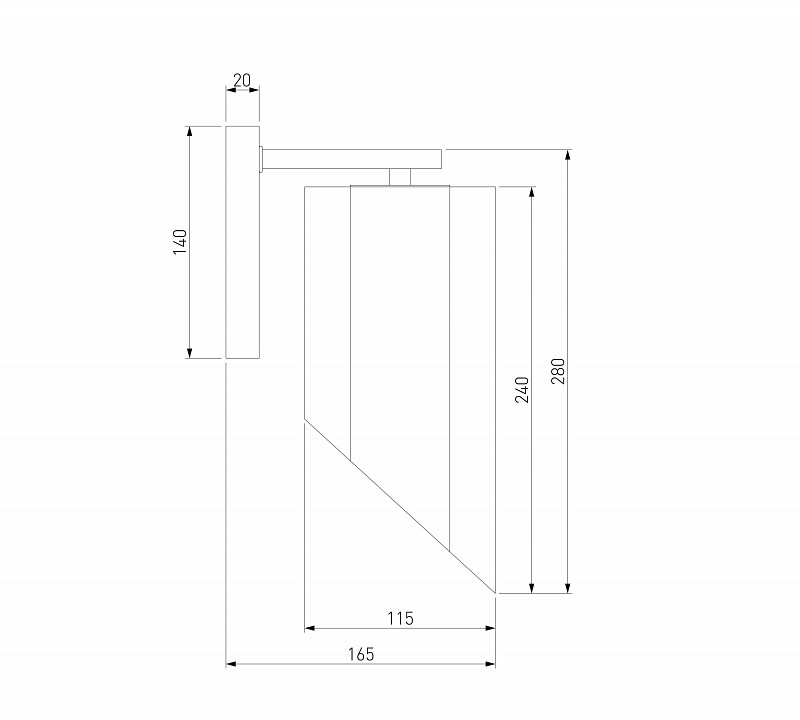 Бра bogate's iceberg 381/1