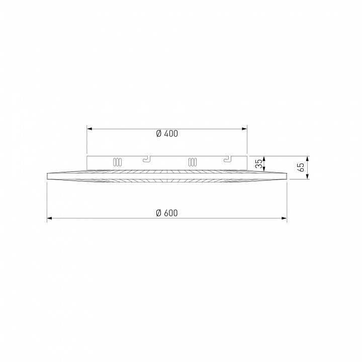 Накладной светильник eurosvet kreis 101003 led