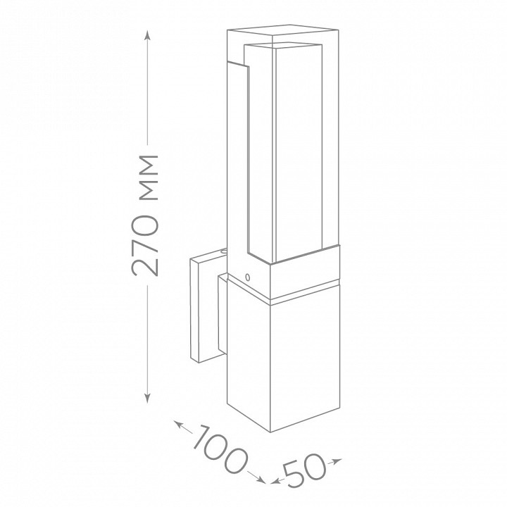 Светильник на штанге feron дубай 11705