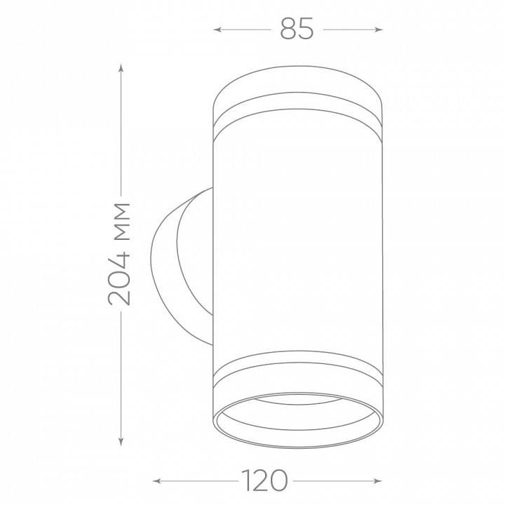 Светильник на штанге feron рио 11709
