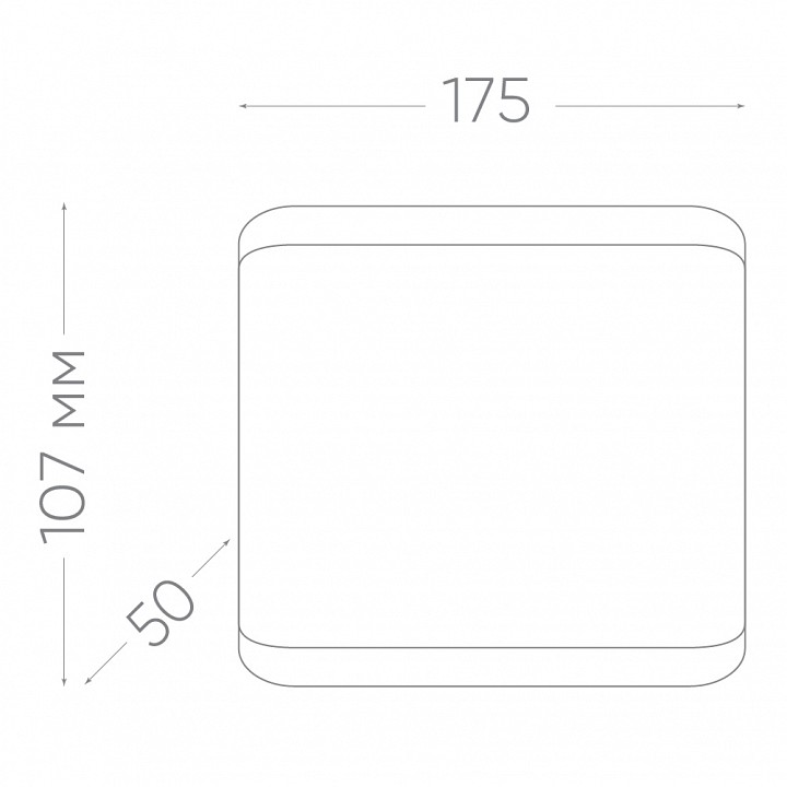 Накладной светильник feron  11864