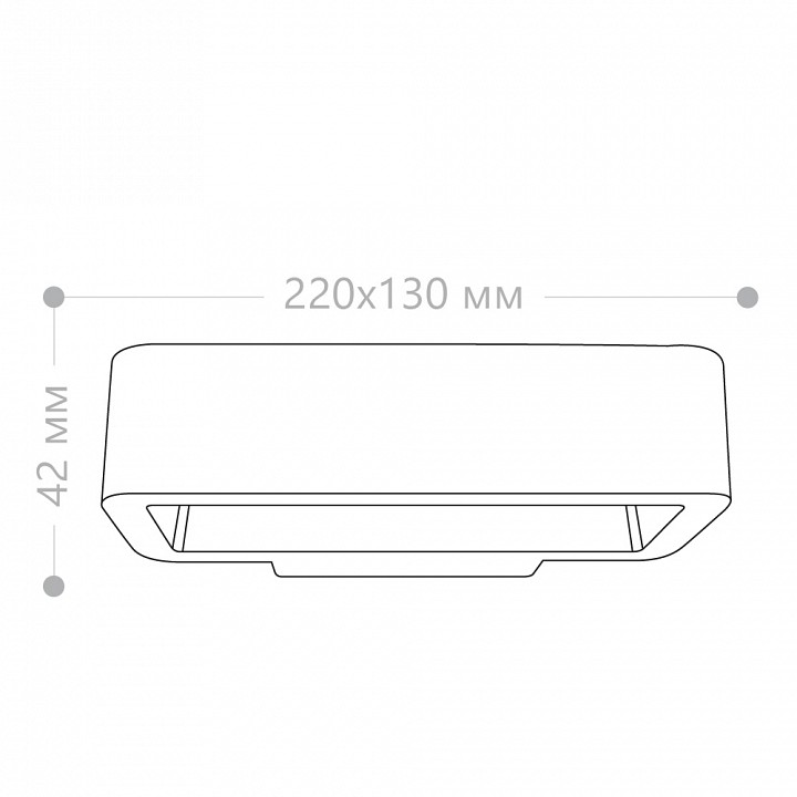 Накладной светильник feron  11865