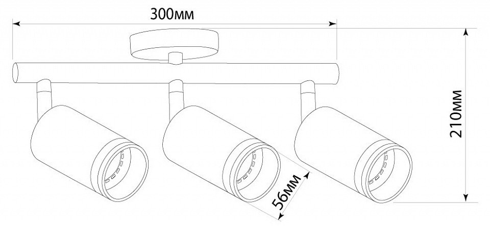 Спот feron barre 41490