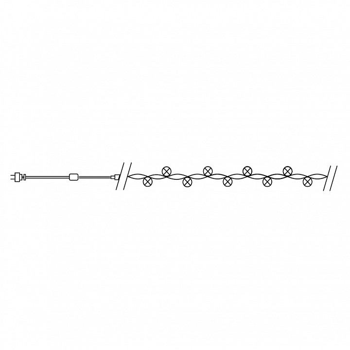 Гирлянда нить feron cl07 41620