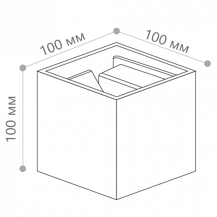 Накладной светильник feron dh012 48098