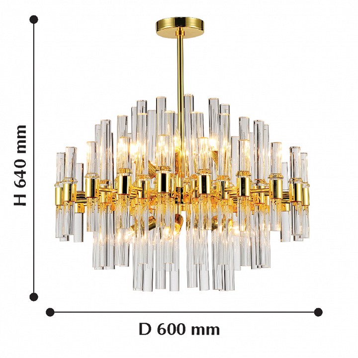 Люстра на штанге favourite celebratio 2205-10p