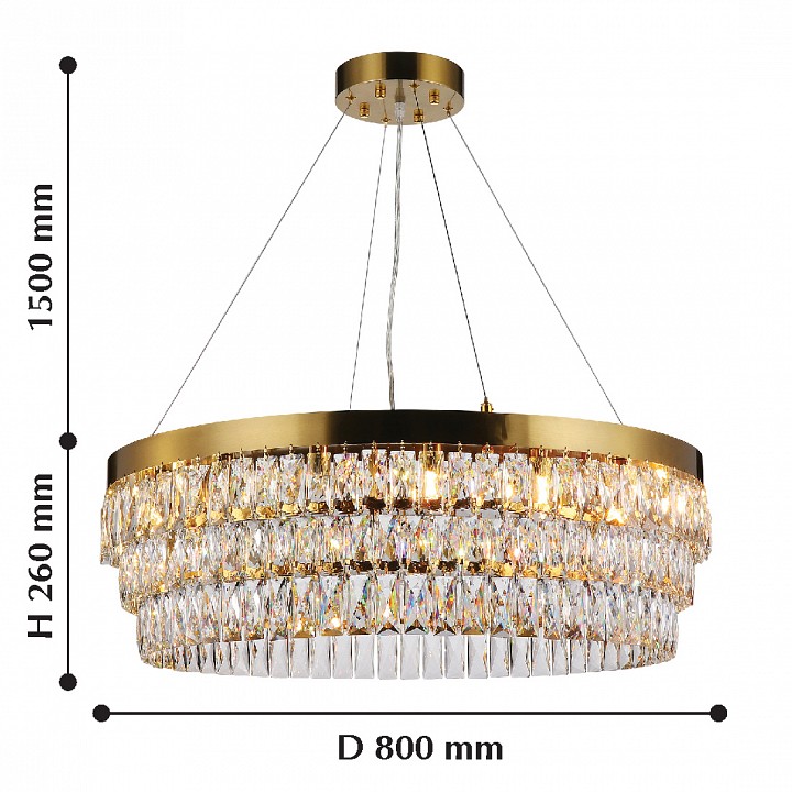 Подвесная люстра favourite magnitudo 2206-16p