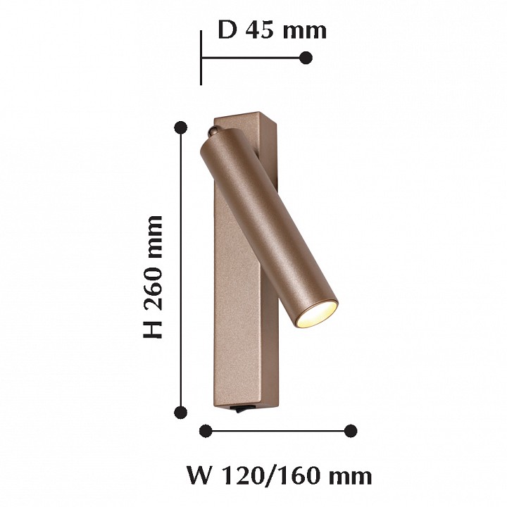 Бра favourite specimen 2228-1w