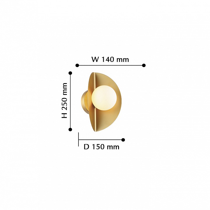 Бра favourite kernel 2366-1w