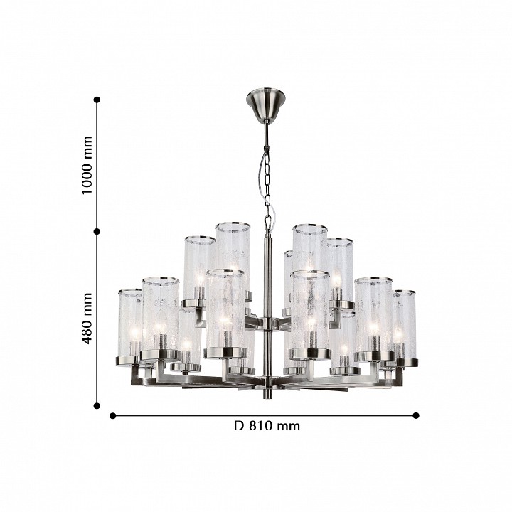 Подвесная люстра favourite assembly 2374-18p