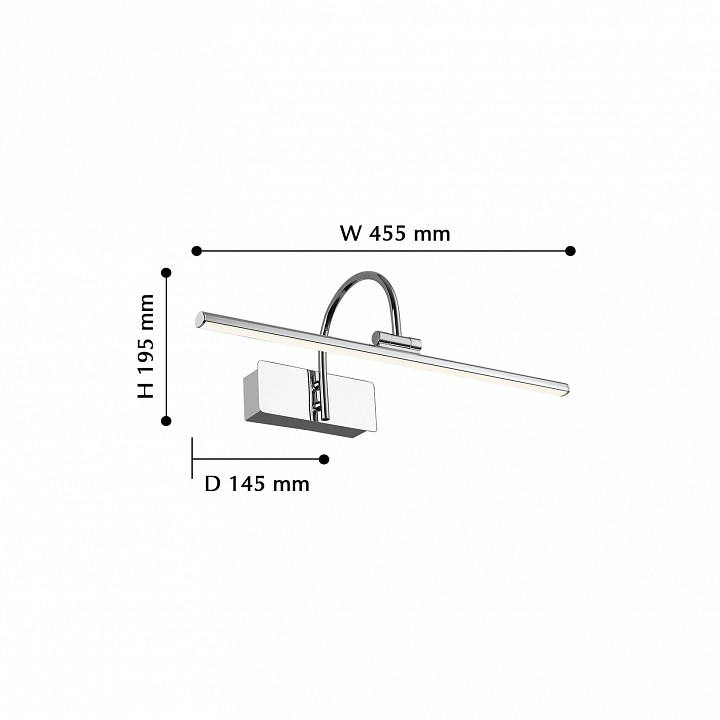 Подсветка для картины favourite strenuus 2431-1w