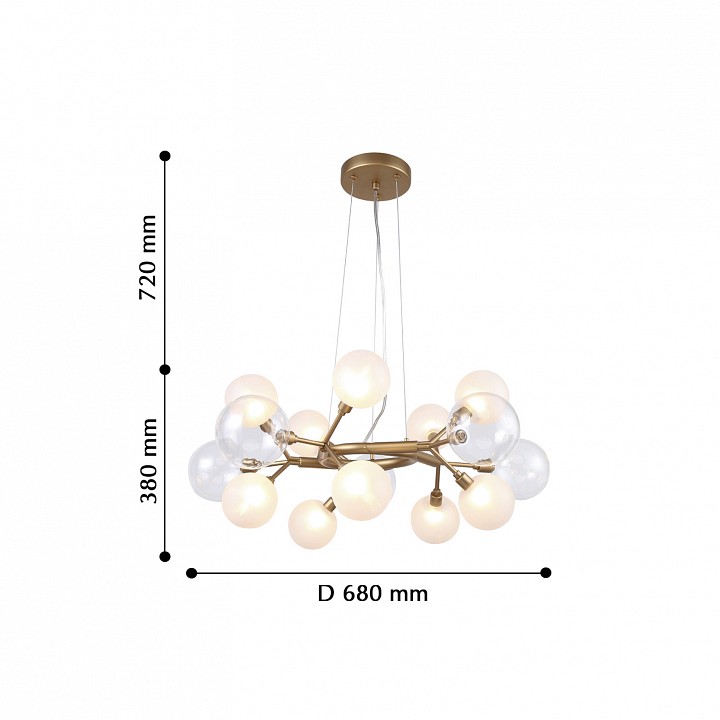 Подвесная люстра favourite babylon 2515-10p