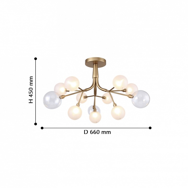 Люстра на штанге favourite babylon 2515-9u