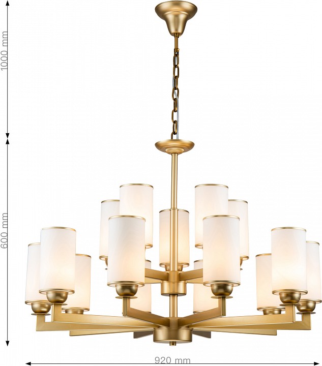 Подвесная люстра favourite sollemnis 2621-15p