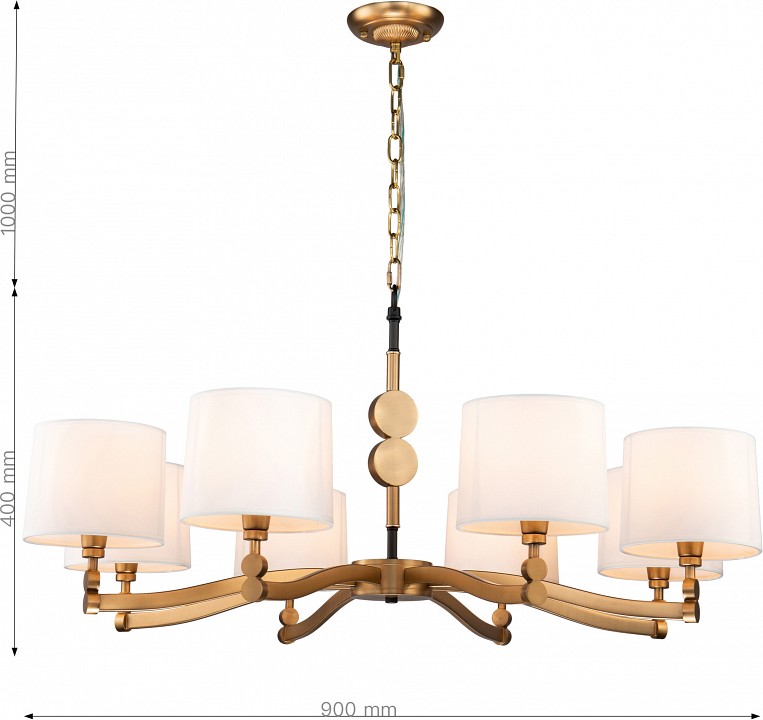 Подвесная люстра favourite roshe 2624-8p