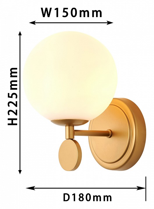 Бра favourite absolute 2928-1w