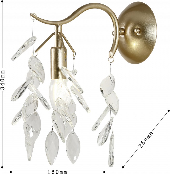 Бра favourite brillo 3003-1w