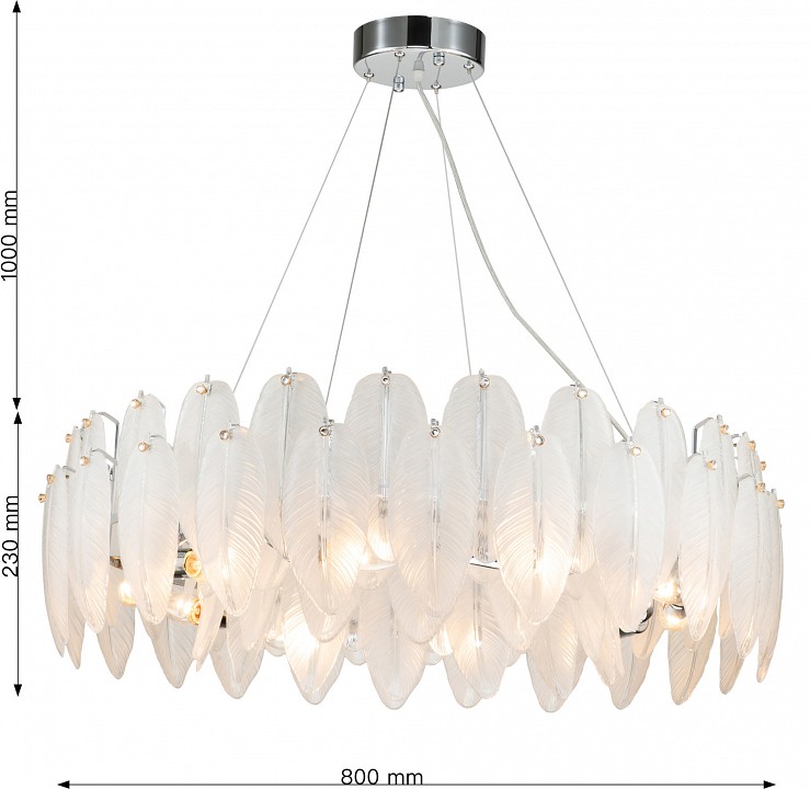 Подвесная люстра favourite beluta 3018-10p