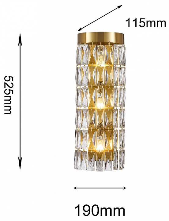 Накладной светильник favourite magnitudo 4090-3w