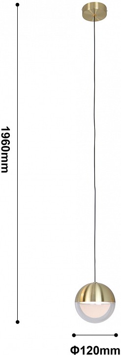 Подвесной светильник favourite luna 4370-1p