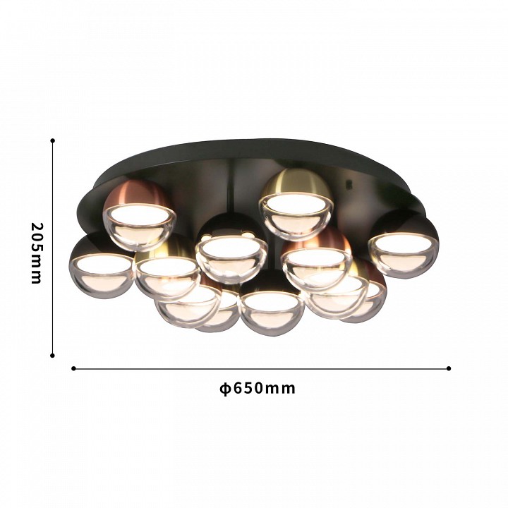 Потолочная люстра favourite luna 4371-12c