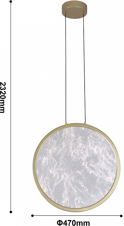 Подвесной светильник favourite imma 4374-1p