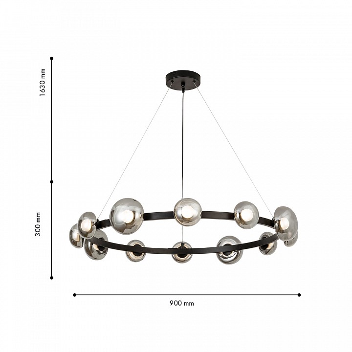 Подвесная люстра favourite svamp 4517-12p