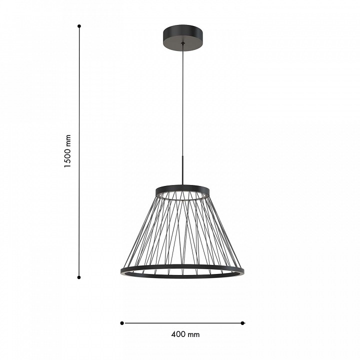 Подвесной светильник favourite fibra 4633-4p