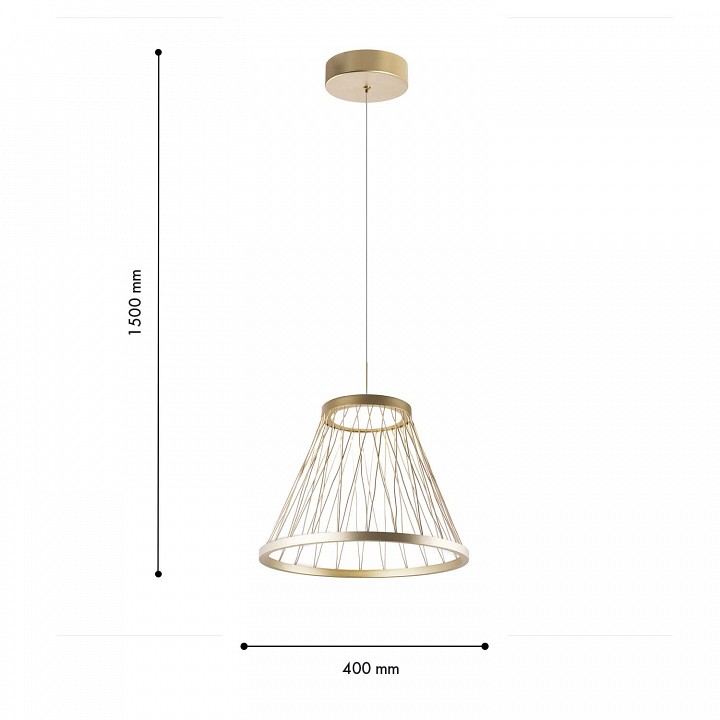 Подвесной светильник favourite fibra 4634-4p