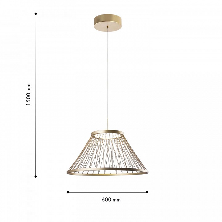 Подвесной светильник favourite fibra 4634-6p