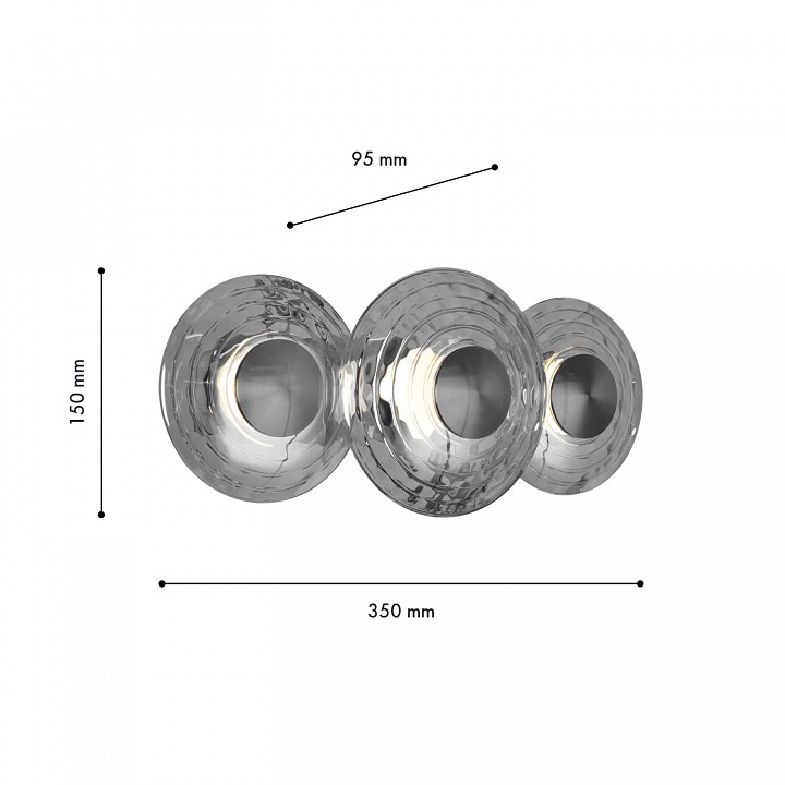 Накладной светильник favourite claros 4643-3w