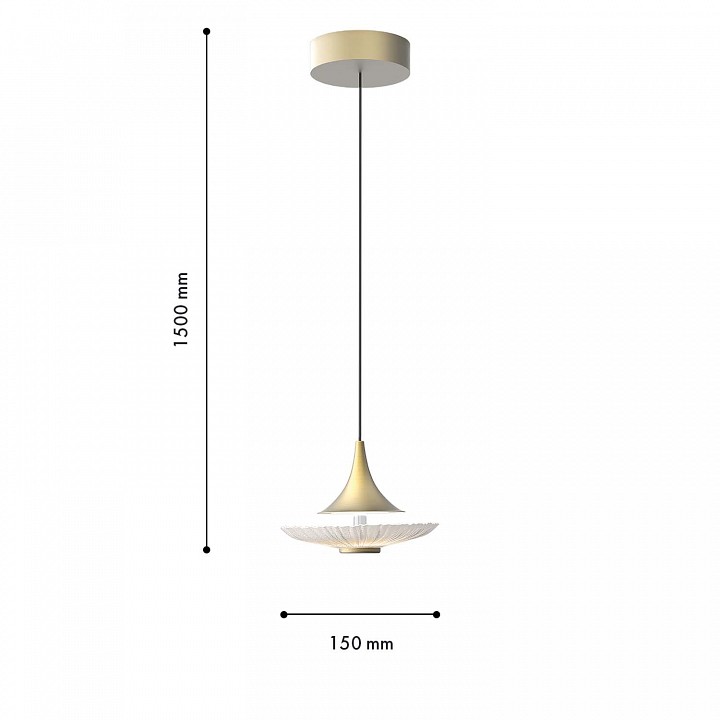 Подвесной светильник favourite wilet 4657-1p