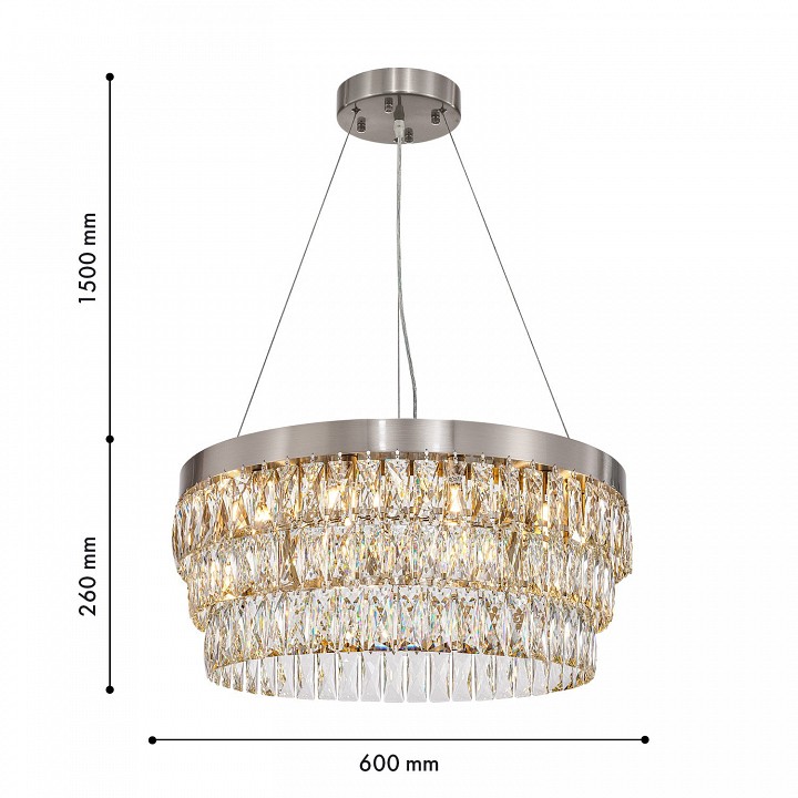 Подвесная люстра favourite magnitudo 4715-12p
