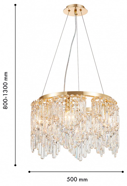 Подвесная люстра favourite diadem 4724-6p