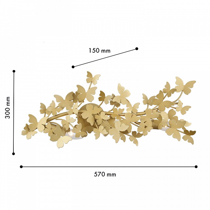 Накладной светильник favourite aurelius 4735-3w