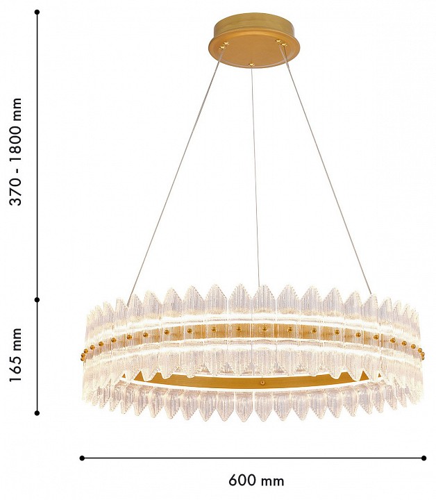 Подвесной светильник favourite mirabella 4754-7p