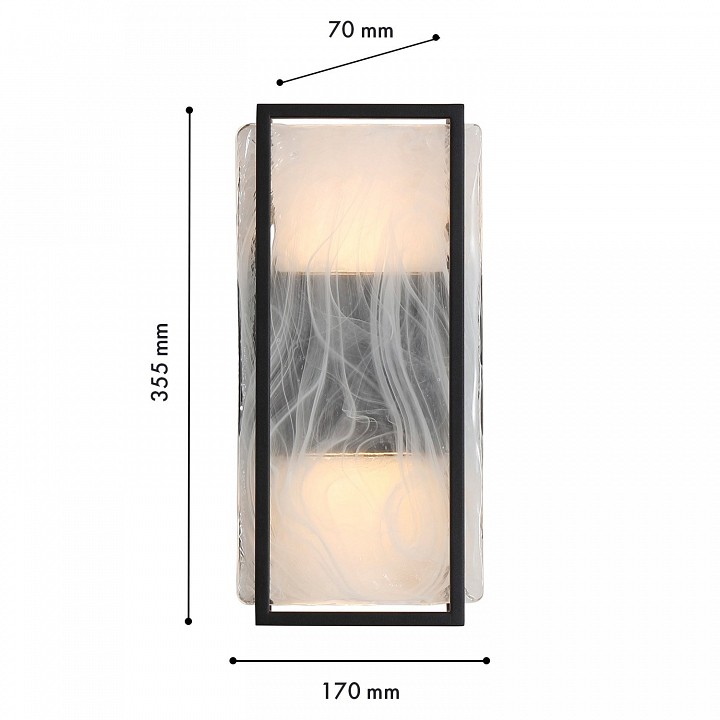 Накладной светильник favourite powder 4825-2w